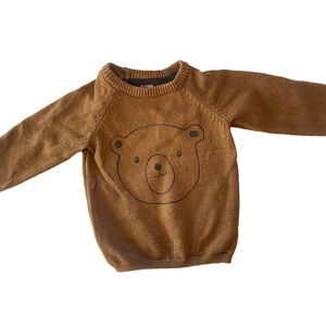 H&M Teddy Bear Sweater Pull Over 12-18 month